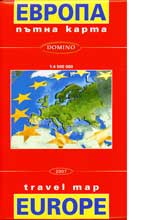 Putna karta Evropa / Trevel Map Europe