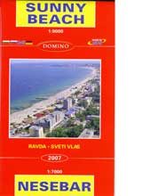 Karta: Sunny Beach, Ravda, Nesebar, Svety Vlas