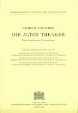 Die Alten Thraker: Eine Ethnologische Untersuchung