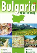 Karta – Bulgaria tourist map
