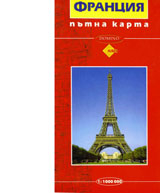 Putna karta Franciia / Trevel Map France