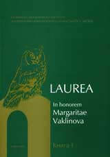 LAUREA in honorem Margaritae Vaklinova, kniga 1