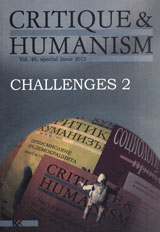 Critique & Humnism vol.40/2012(special issue)