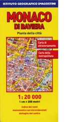 Karta: Kralstvo Monako / Monako di Baviera