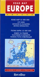 Putna karta: Evropa / Road Map Europe