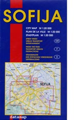 Karta: Sofiia / Sofija City Map