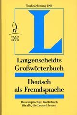 Langenscheidts Grofiworterbuch. Deutsch als Fremdsprache