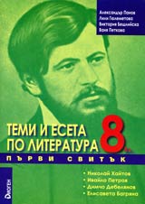 Temi i eseta po literatura, 08. klas, I svituk – Nikolai Haitov, Ivailo Petrov, Dimcho Debelianov, Elisaveta Bagriiana